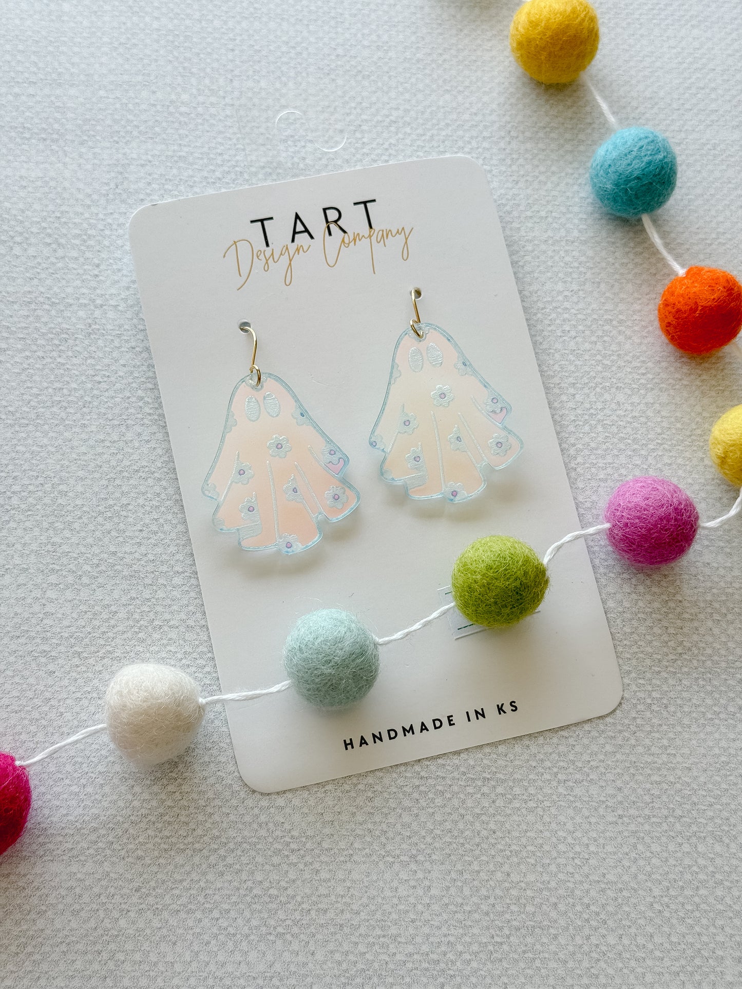 Anti Hero Ghost Dangle Earrings