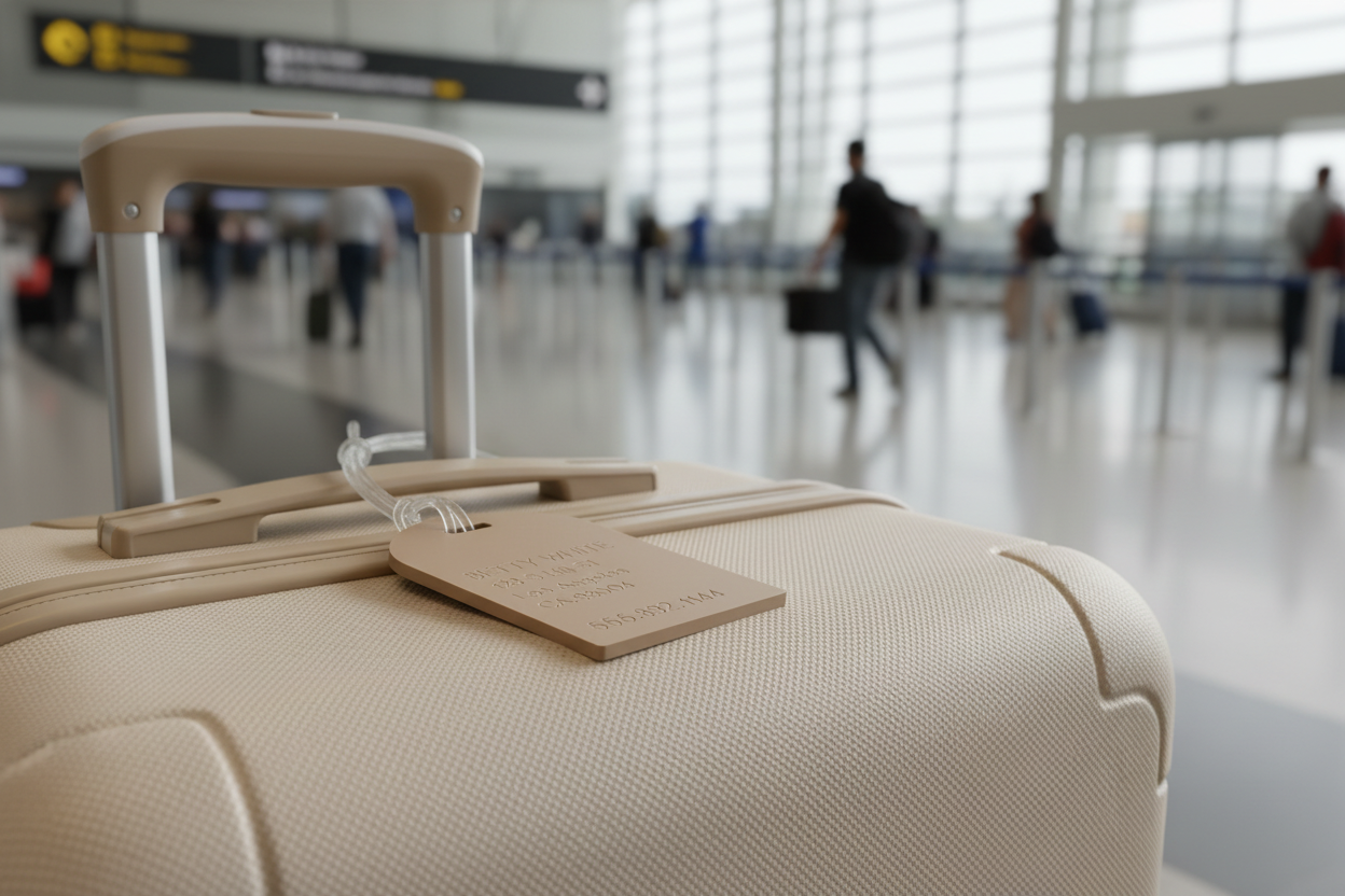 Acrylic Luggage Tags
