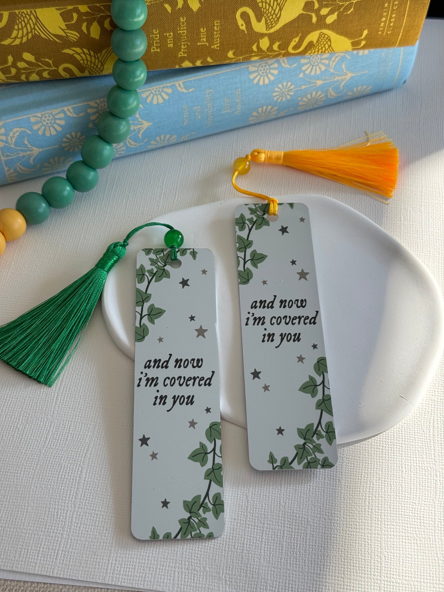 And Now I'm Covered In You Metal Bookmark