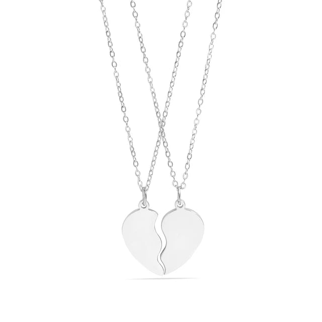 Best Friend Engraved Necklace Set (2 Pack)