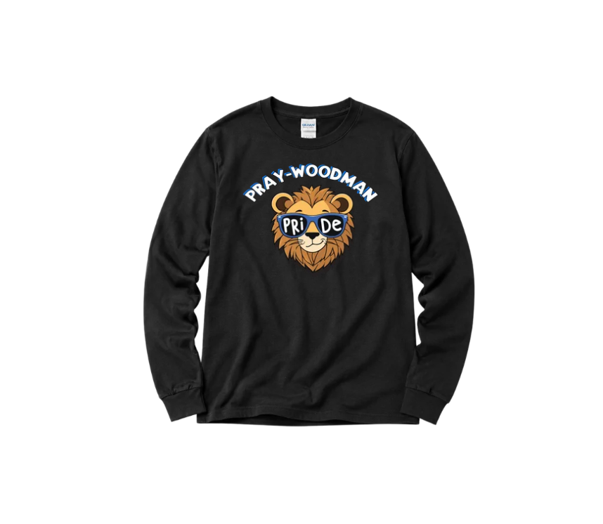 PWS Cute Lion Head Long Sleeve TShirt