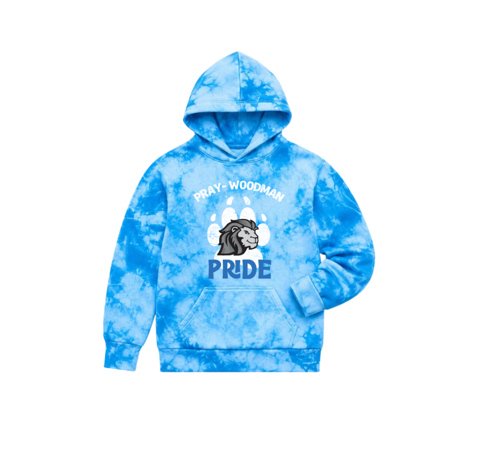 PWS Classic Paw Tie Dye Hoodie