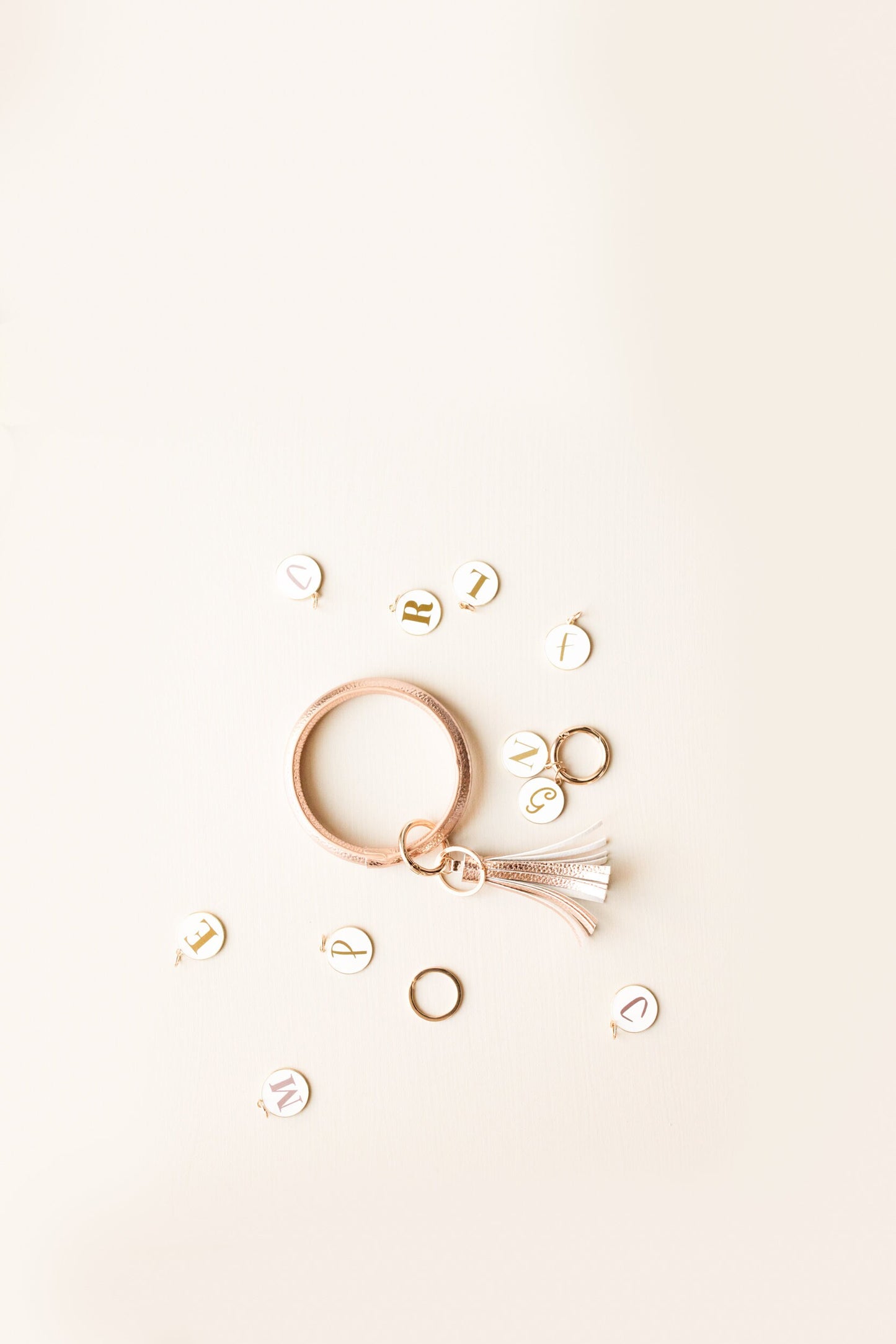 White Disc Charm - Add On