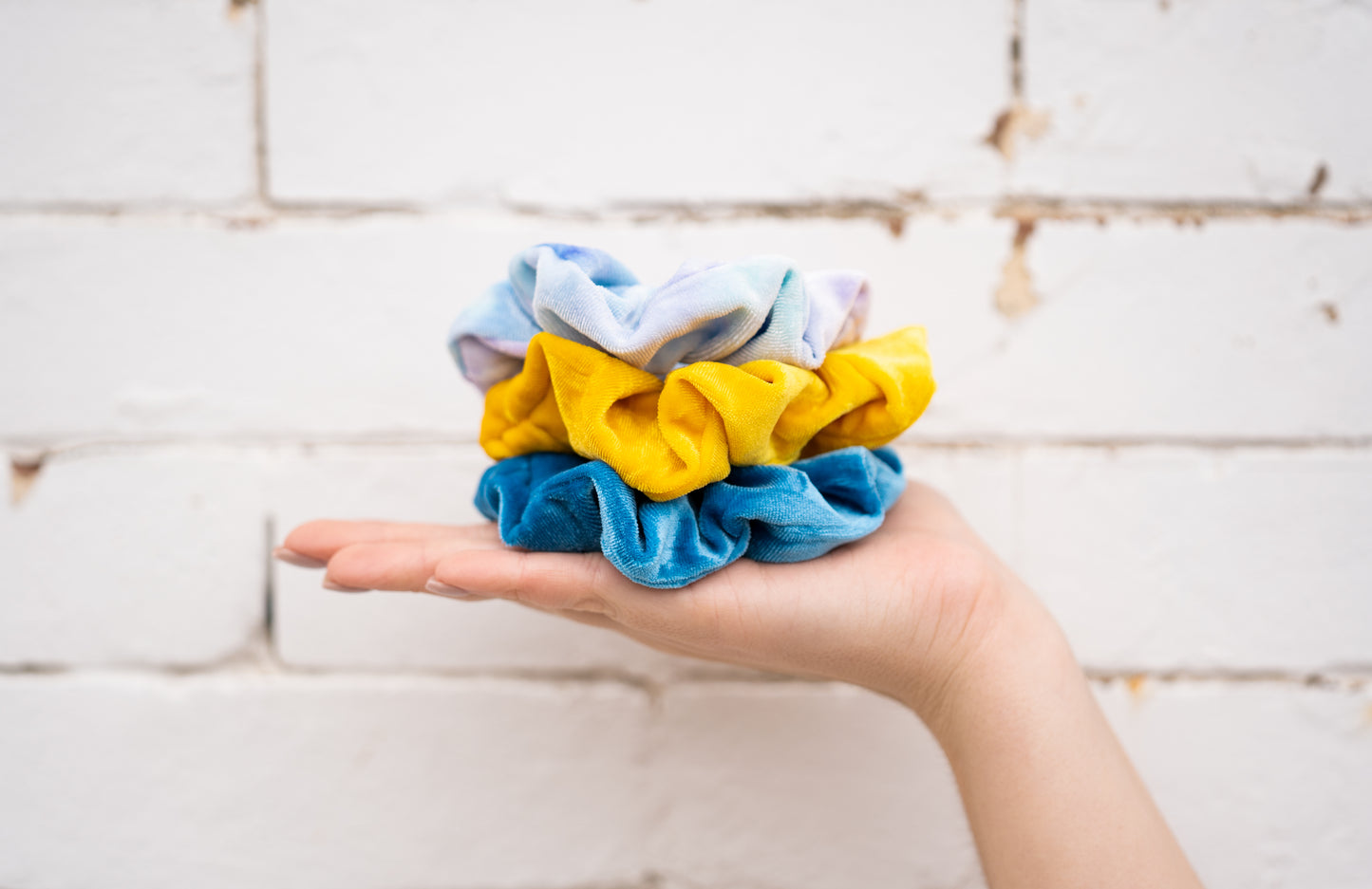 Velvet  Scrunchie / Hidden Pocket Hairband