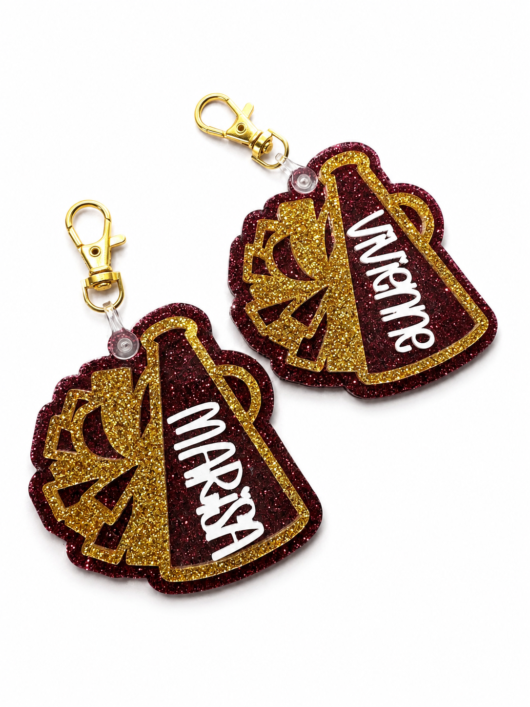 Cheer Bag Tag SVG File -Download Only