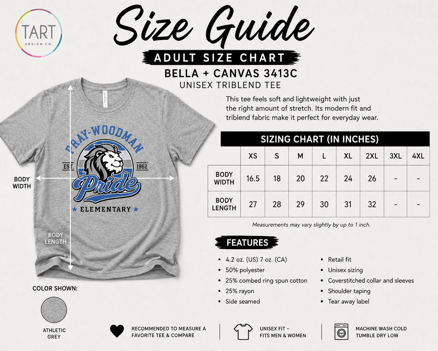 PWS Classic PWS Pride Triblend TShirt