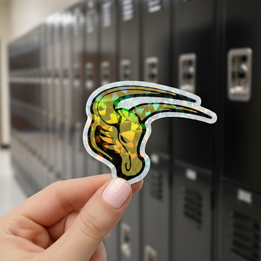 MSIS Holographic Mav Water Bottle Sticker