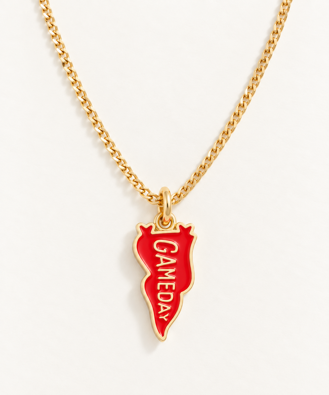 Game Day Pennant Necklace