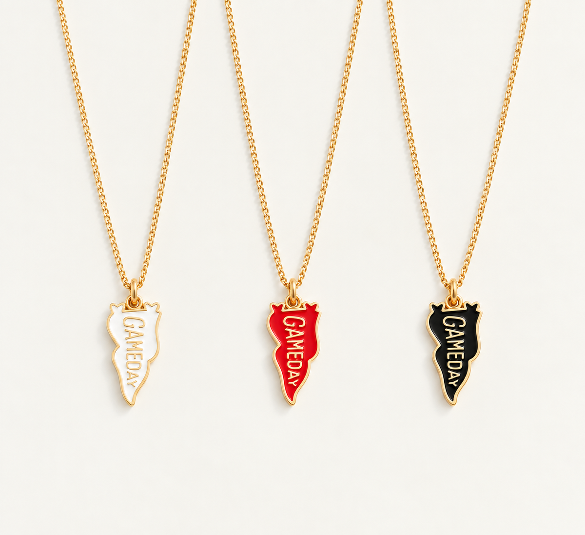 Game Day Pennant Necklace