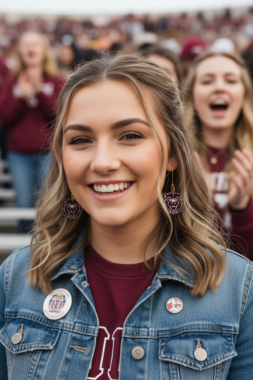 Custom Logo Earrings