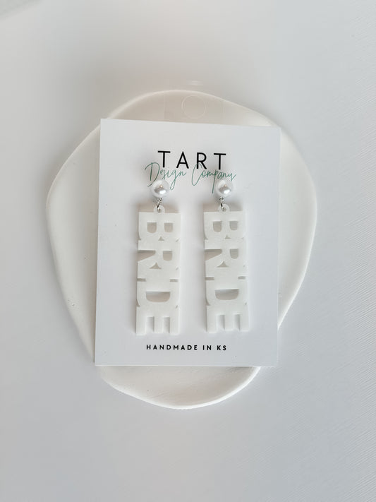 Bride Statement Earrings