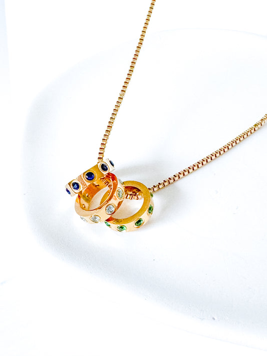 Mother's Ring Necklace