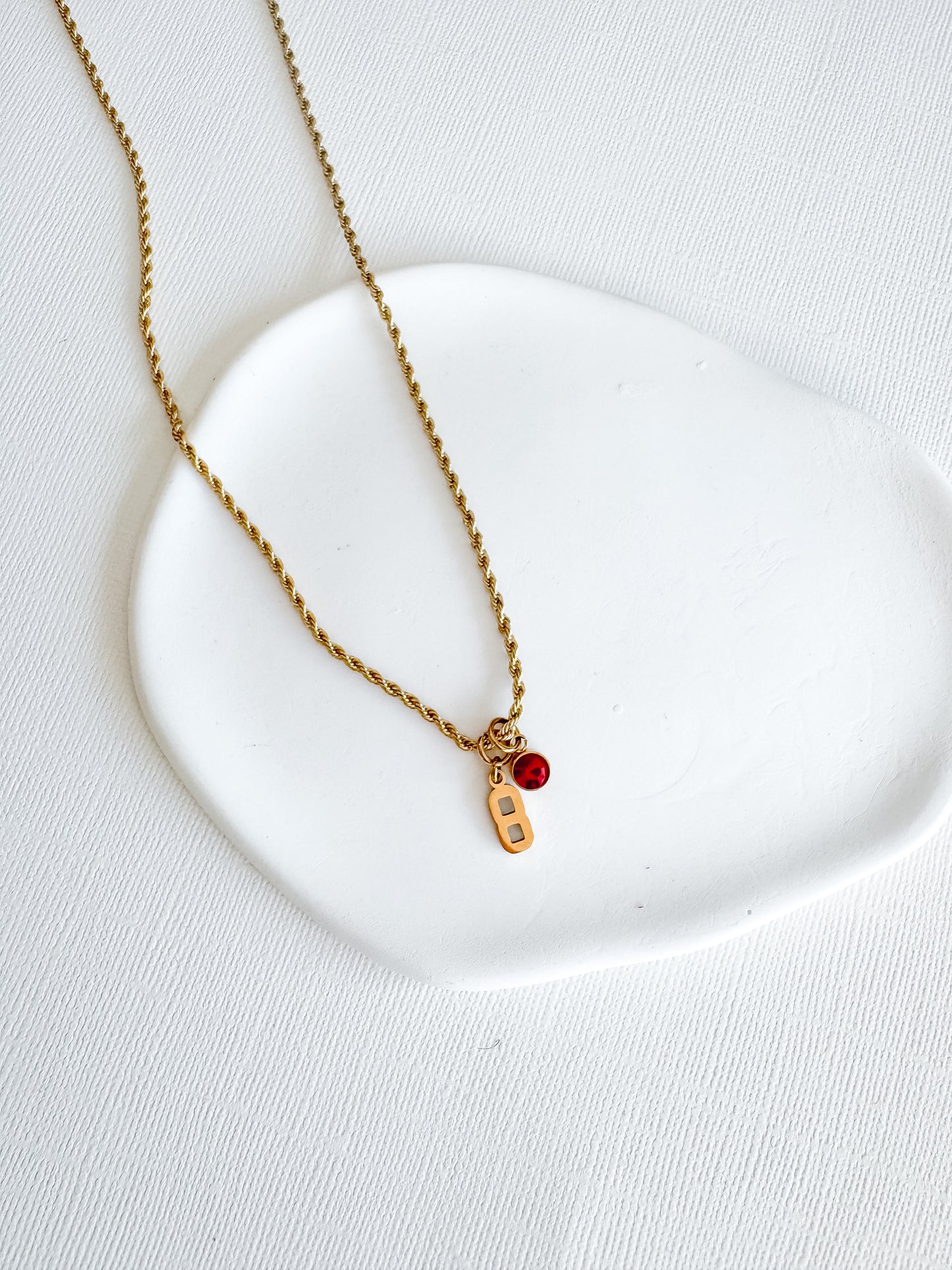 Jersey Number Necklace