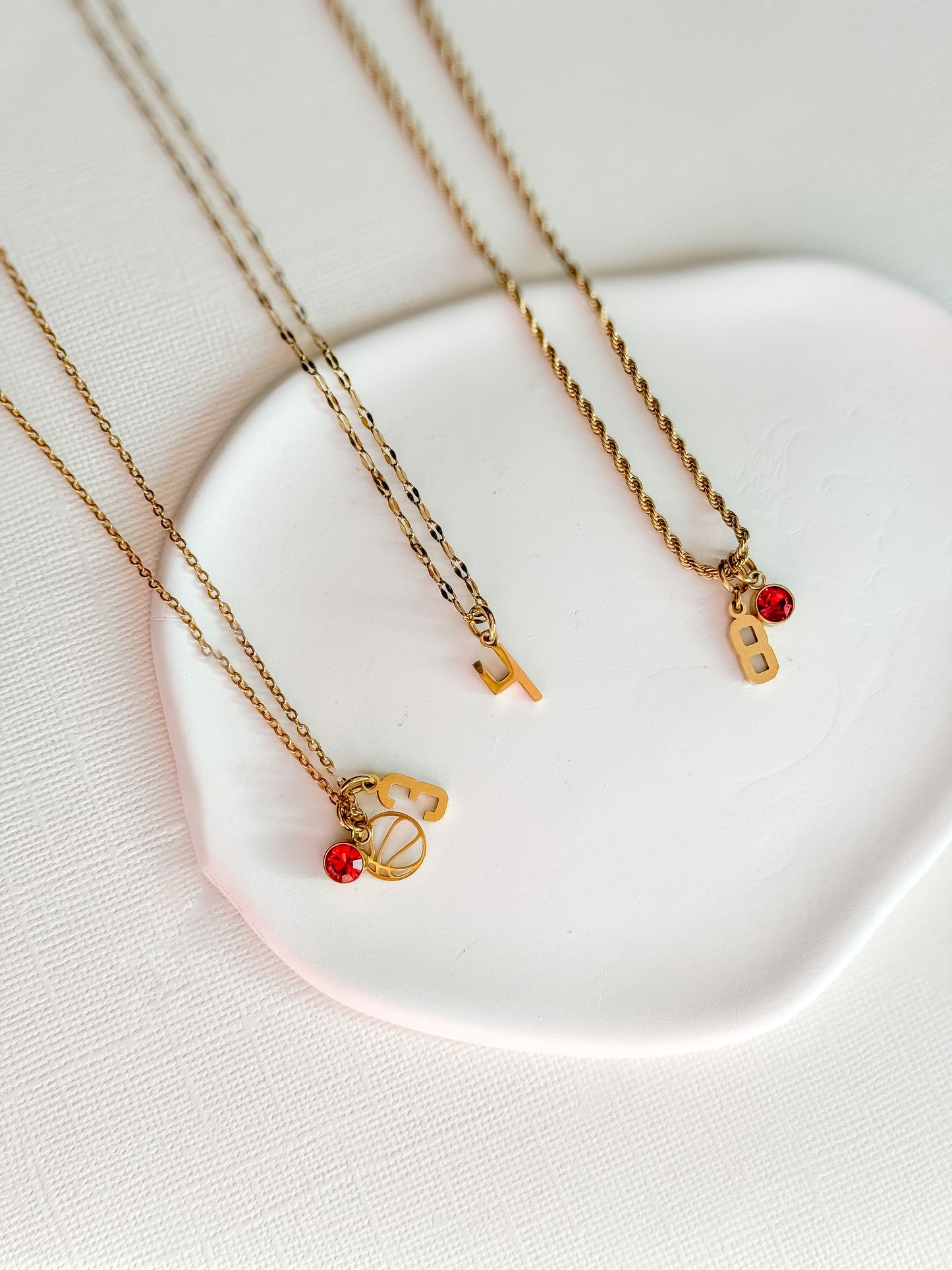 Jersey Number Necklace