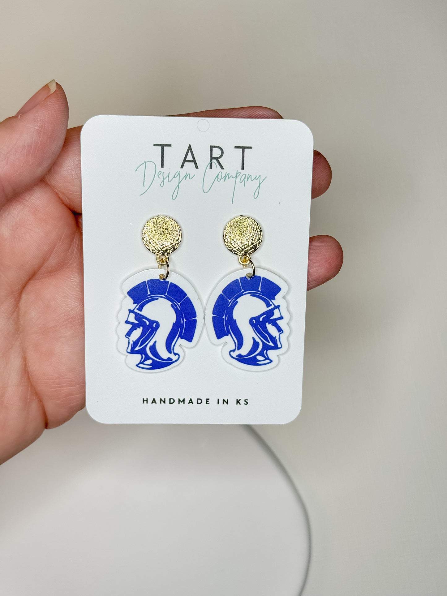 Acrylic Trojan Dangles (AMS)