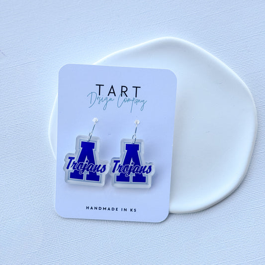 Andover Logo Acrylic Dangles (AMS)