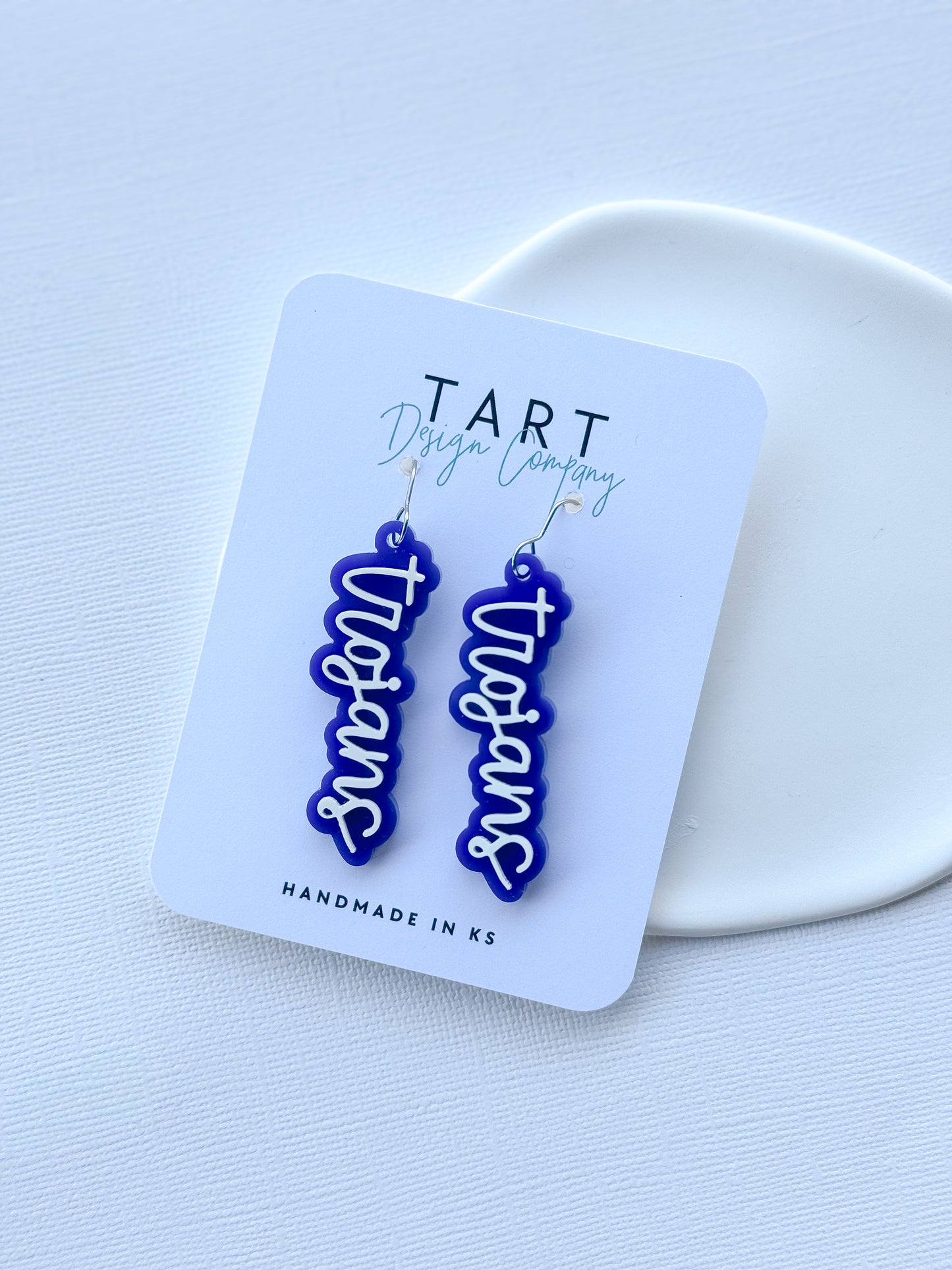 Trojan 3D Game Day Dangles (AMS)