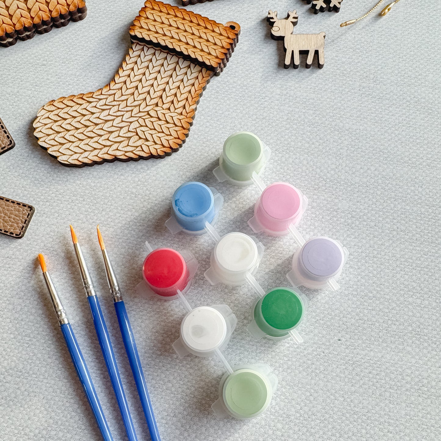 DIY Knit Ornament Kit