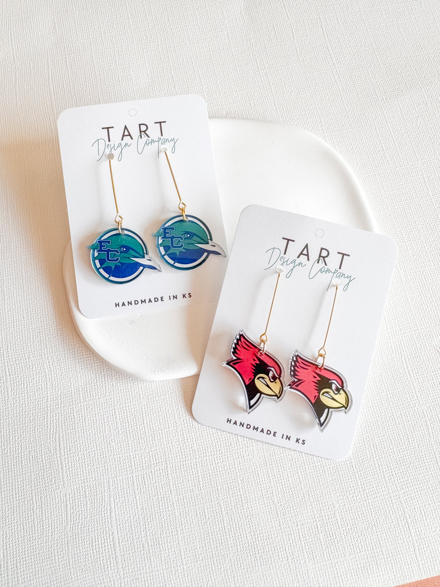 Custom Logo Earrings