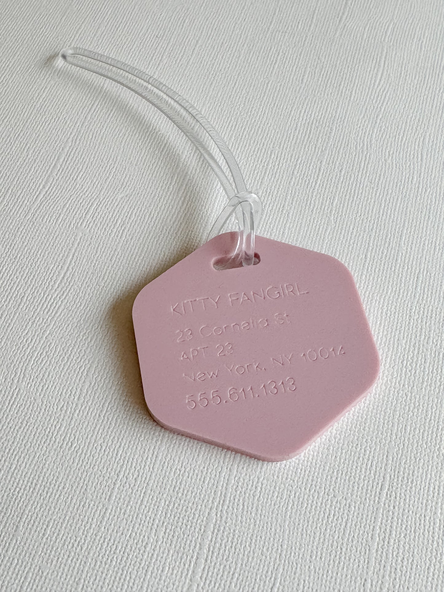 Acrylic Luggage Tags