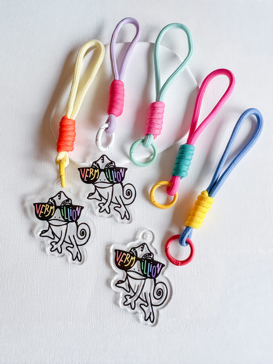 VES Shades Mascot Acrylic Bag Tag