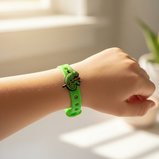 VES Silicone Bracelet WITH Chameleon Charm