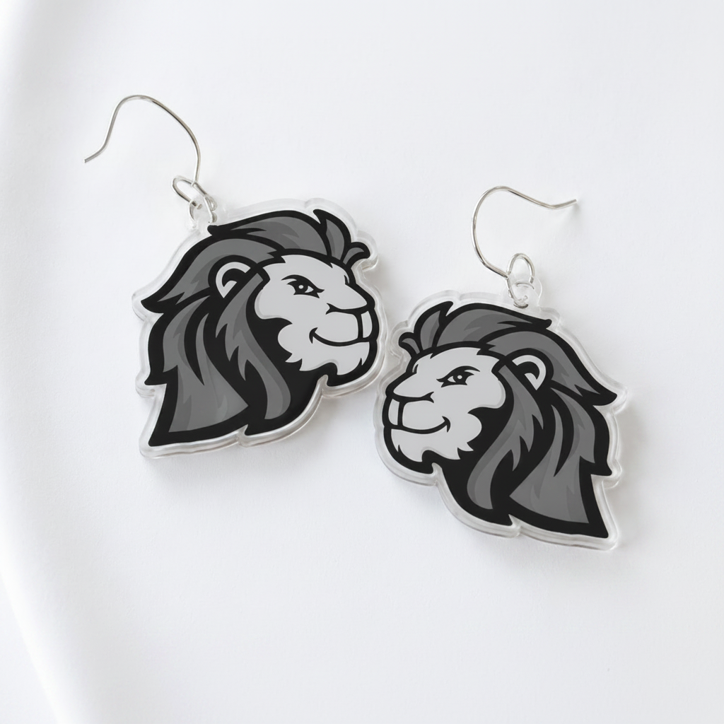 PWS Mascot Acrylic Dangles