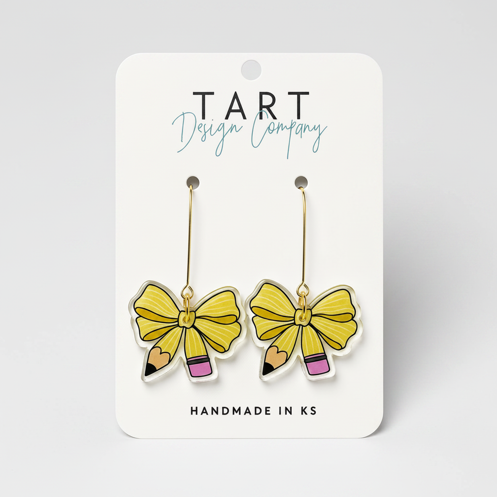 Acrylic Pencil Bows