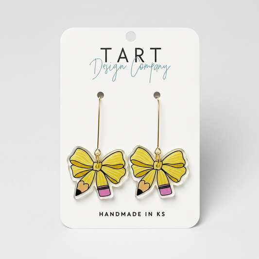 Acrylic Pencil Bows