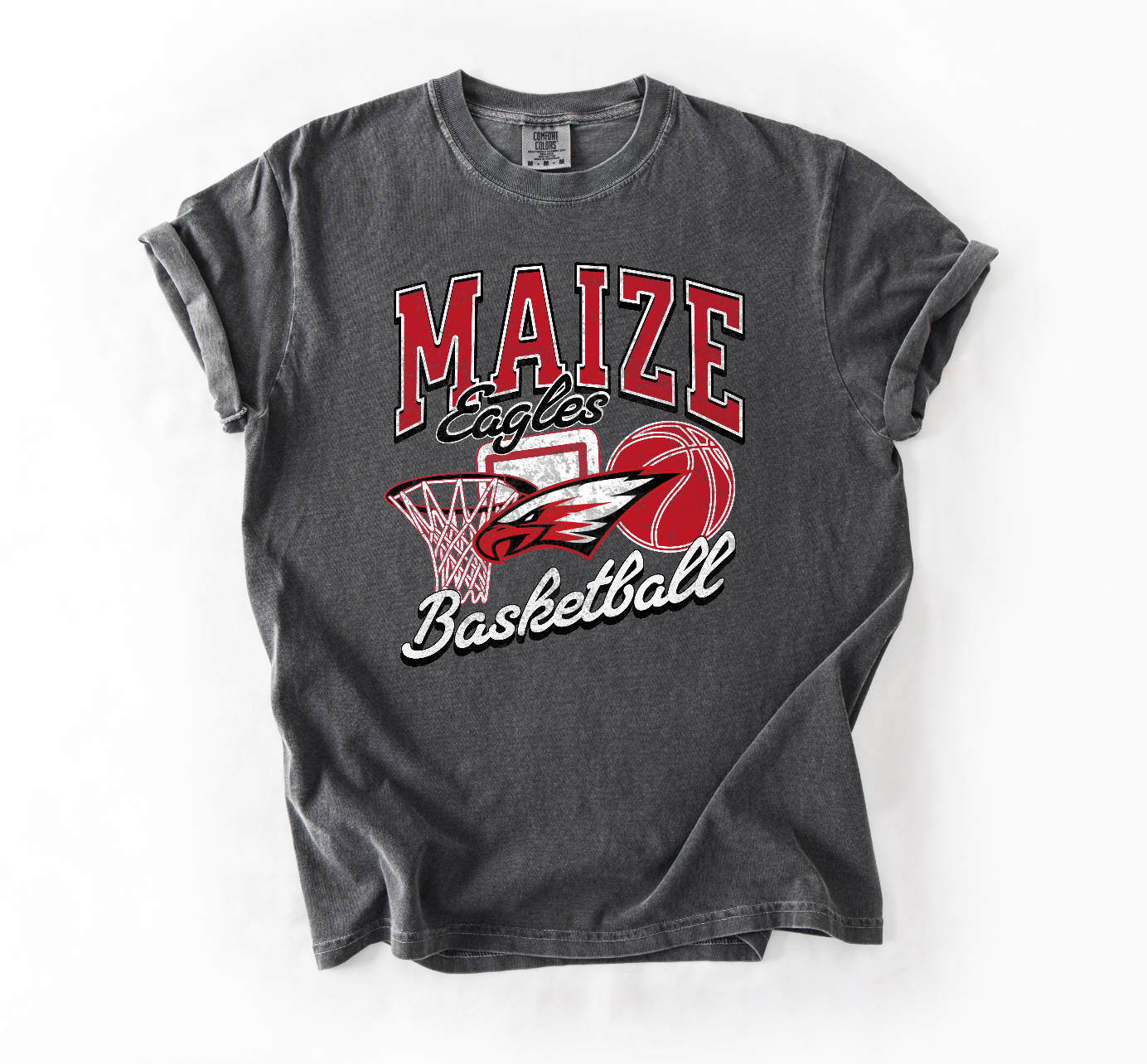 Maize Retro Tee in Comfort Colors (MHS)