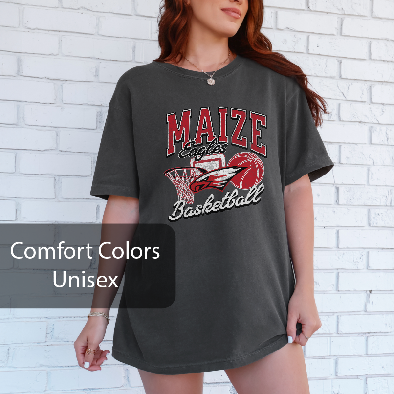 Maize Retro Tee in Comfort Colors (MHS)