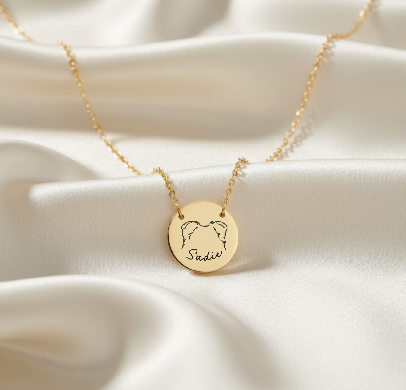 Custom Dog Ear Necklace