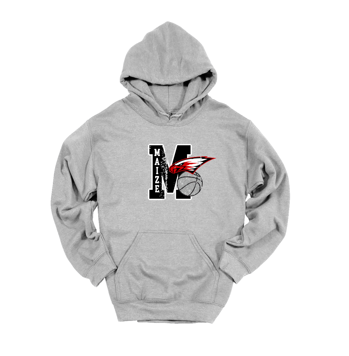 Maize Varsity Basketball Gildan Hoodie