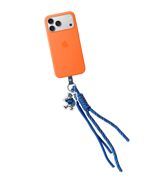 Retro Trojan Mascot Phone Lanyard