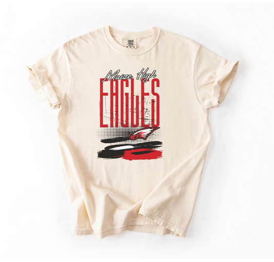 Maize High Eagles Tee on Comfort Colors