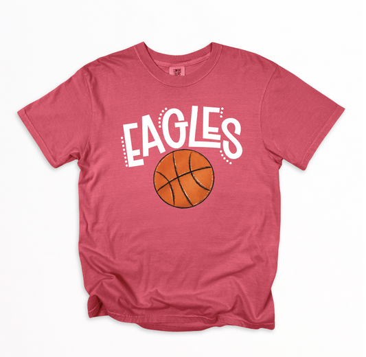 Eagles Basketball Comfort Colors