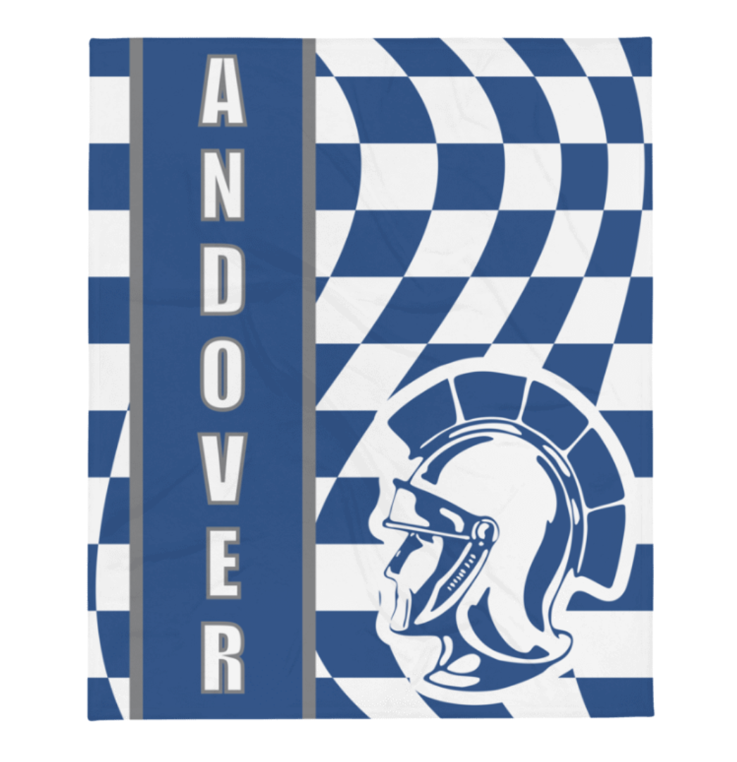 Trojan Theme Minky Blanket (AMS)