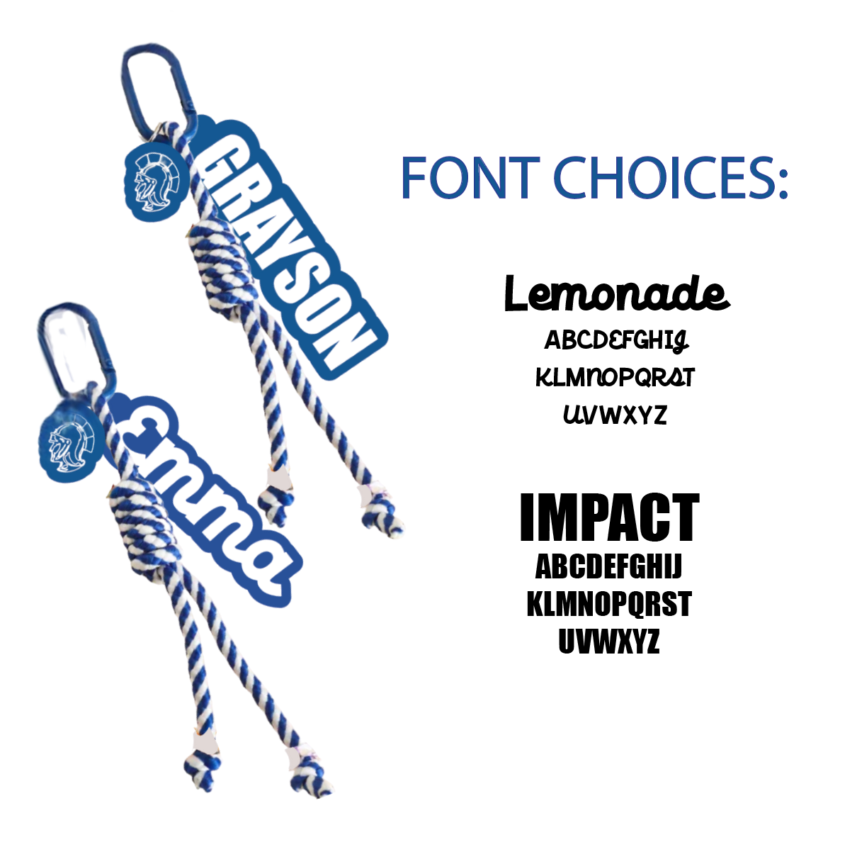 Trojan Nylon Bag Tag (AMS)