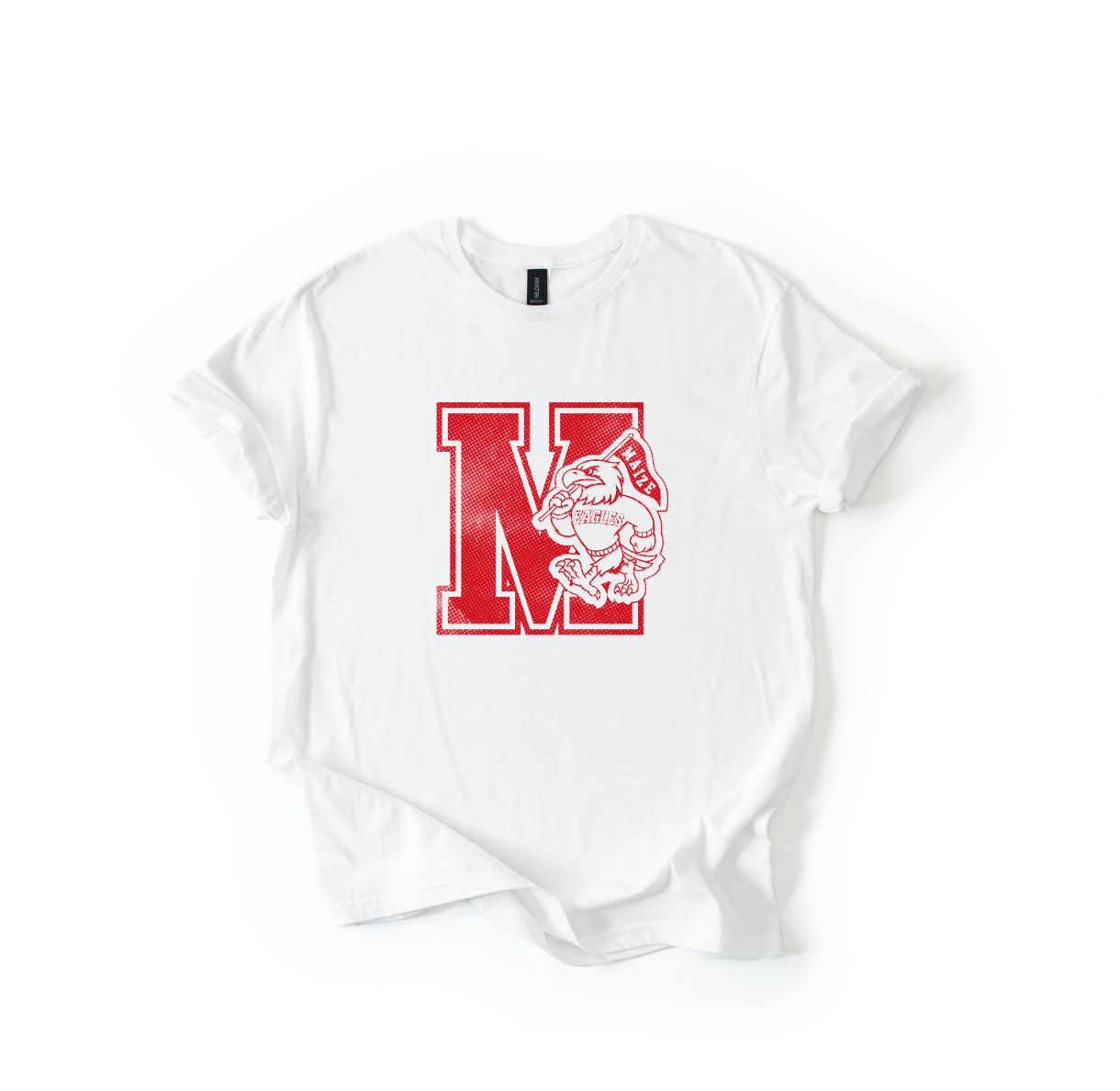 Maize Letter Grunge Tee (MHS)