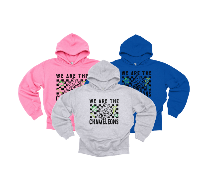 VES Checkered Chameleon Hoodie