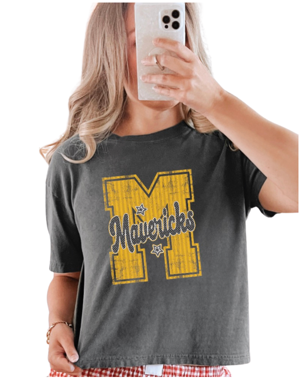 MSIS "Big M" Tee - Ladies Box Cut