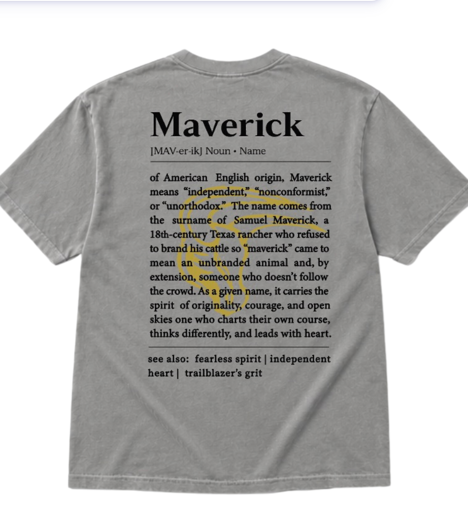 MSIS Defining Maverick Tee