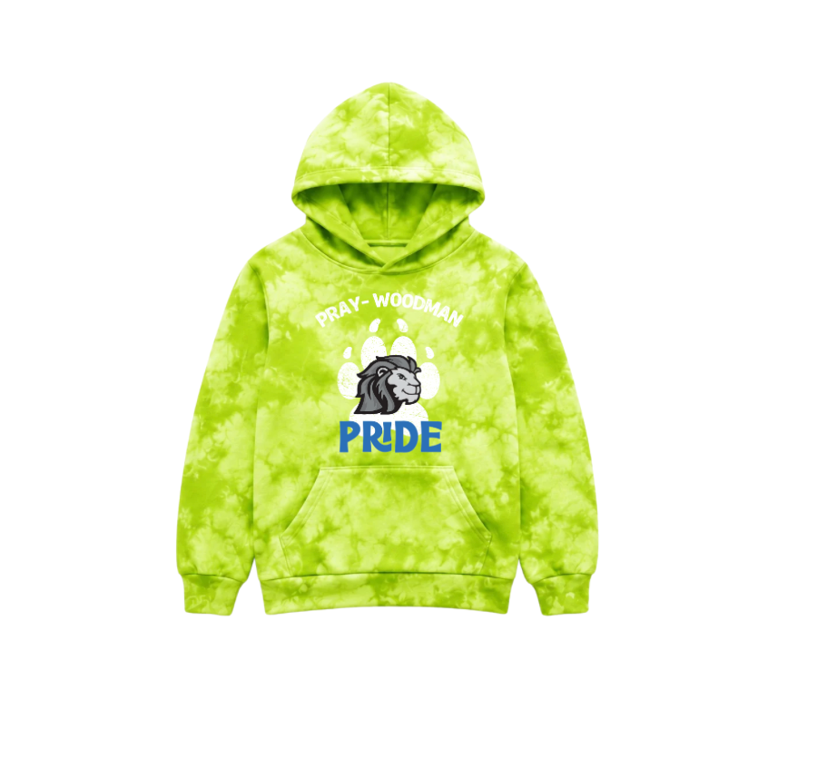 PWS Classic Paw Tie Dye Hoodie