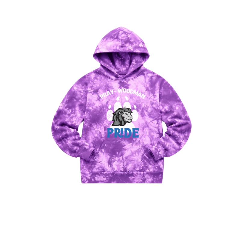 PWS Classic Paw Tie Dye Hoodie