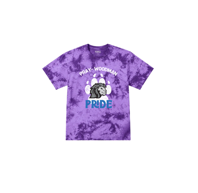 PWS Classic Paw Tie Dye T Shirt