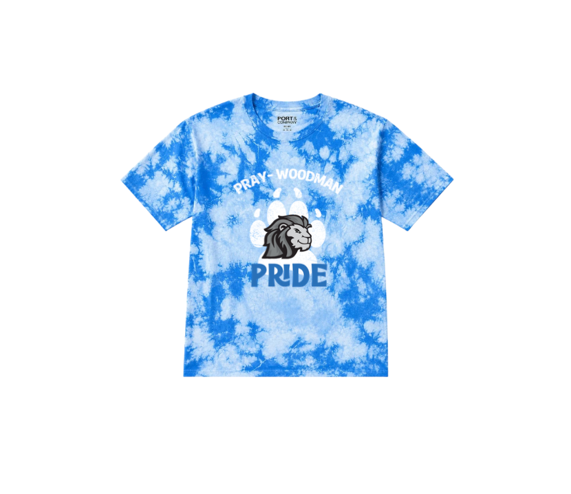 PWS Classic Paw Tie Dye T Shirt