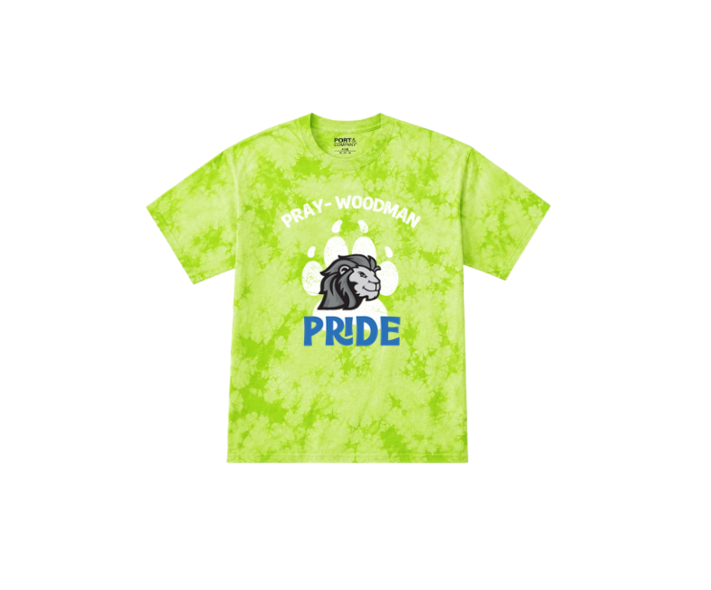 PWS Classic Paw Tie Dye T Shirt