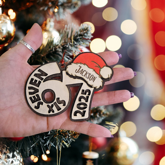 Custom Six Seven 2025 Christmas Ornament