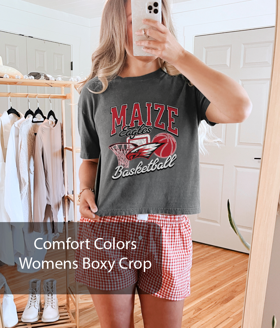 Maize Retro Tee in Comfort Colors (MHS)