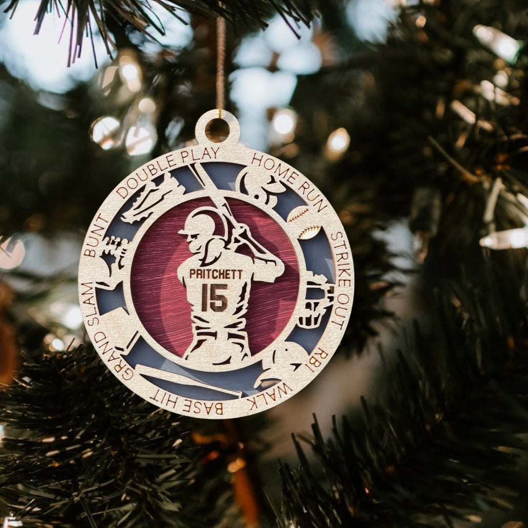 Keepsake Sports Ornament for Student Athletes